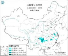 江南华南等地将有较强降水 安徽江苏等多地有大